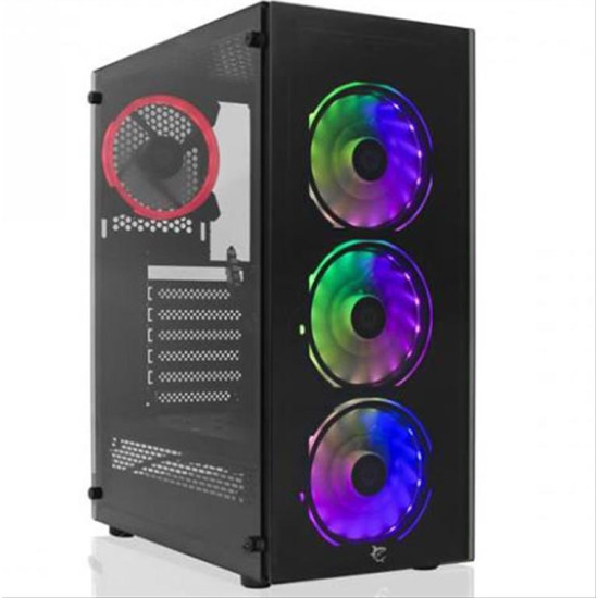 WHITE SHARK PC CASE GCC-2101 BUNKER / 1 FAN RED