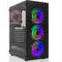WHITE SHARK PC CASE GCC-2101 BUNKER / 1 FAN RED