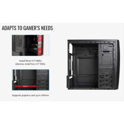 Κουτί Aerocool CS-102 Micro ATX Κουτί Aerocool CS-102 Micro ATX