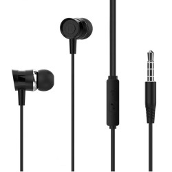 XO wired earphones EP20 jack 3,5mm black XO wired earphones EP20 jack 3,5mm black