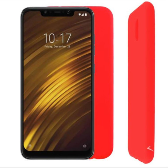 ΘΗΚΗ XIAOMI POCOPHONE F1 6.18" SILICON TPU RED