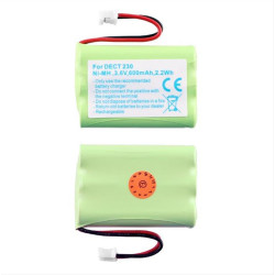 ΜΠΑΤΑΡΙΕΣ ΕΠΑΝΑΦΟΡΤΙΖΟΜΕΝΕΣ DECT 230/T357 3.6V AAA NIMH 600mAh 2.2Wh ΜΠΑΤΑΡΙΕΣ ΕΠΑΝΑΦΟΡΤΙΖΟΜΕΝΕΣ DECT 230/T357 3.6V AAA NIMH 600mAh 2.2Wh