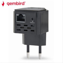 Gembird WiFi Repeater wireless black WNP-RP300-03-BK