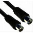POWERTECH καλώδιο κεραίας για τηλεόραση CAB-V005, PAL, μαύρο, 3m