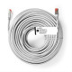 Καλώδιο δικτύου CAT 6, S/FTP patchcable, 30m, σε γκρι χρώμα. CCGT85221GY300