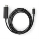 Μετατροπέας από USB 3.2 Gen 1 Type-C αρσ. σε HDMI αρσ., 2.00m, σε μαύρο CCGP64655BK20 Μετατροπέας από USB 3.2 Gen 1 Type-C αρσ. σε HDMI αρσ., 2.00m, σε μαύρο CCGP64655BK20