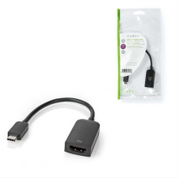 Μετατροπέας από USB 3.2 Gen 1 Type-C αρσ. σε HDMI θηλ., 0.20m, σε μαύρο χρώμα.  CCGP64652BK02