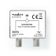 Μεταλλικό βύσμα κεραίας IEC (Coax) αρσ./F θηλ. - IEC (Coax) θηλ., σε ασημί χρώμα. CSGP40970ME Μεταλλικό βύσμα κεραίας IEC (Coax) αρσ./F θηλ. - IEC (Coax) θηλ., σε ασημί χρώμα. CSGP40970ME