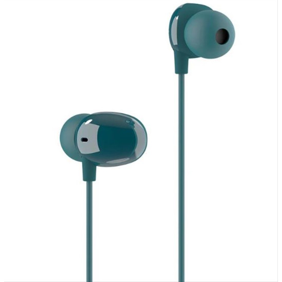 YISON earphones με μικρόφωνο X5, 3.5mm, 1.2m, μπλε X5-BL