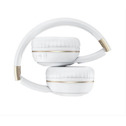 YISON headphones B3, wireless & wired, BT 5.0, λευκά B3-WH