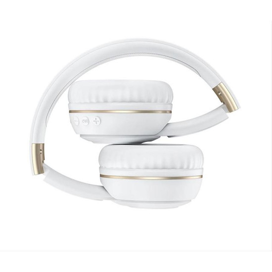 YISON headphones B3, wireless & wired, BT 5.0, λευκά B3-WH YISON headphones B3, wireless & wired, BT 5.0, λευκά B3-WH