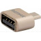 Remax micro USB male - USB-A female (RA-OTG) Bronze
