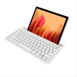 LAMTECH BT 5.0 KEYBOARD WITH IPAD AND MOBILE STAND WHITE