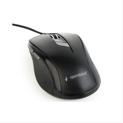 GEMBIRD USB OPTICAL MOUSE BLACK MUS-6B-01
