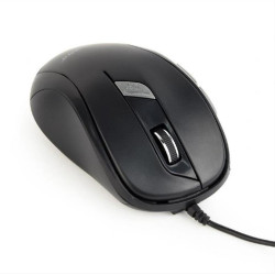 GEMBIRD USB OPTICAL MOUSE BLACK MUS-6B-01