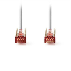NEDIS Καλώδιο δικτύου CAT 6, S/FTP patchcable, 2m, σε γκρί χρώμα.