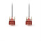 NEDIS Καλώδιο δικτύου CAT 6, S/FTP patchcable, 2m, σε γκρί χρώμα.