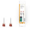 NEDIS Καλώδιο δικτύου CAT 6, S/FTP patchcable, 2m, σε γκρί χρώμα.