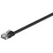 GOOBAY καλώδιο U/FTP CAT6 95387, flat, AWG 32/7, copper, 5m, μαύρο GOOBAY καλώδιο U/FTP CAT6 95387, flat, AWG 32/7, copper, 5m, μαύρο