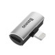 BASEUS αντάπτορας USB Type-C σε 2x USB Type-C CAL46-S1, γκρι