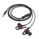 HOCO earphones Jack 3,5mm with microphone Perfection M84 black