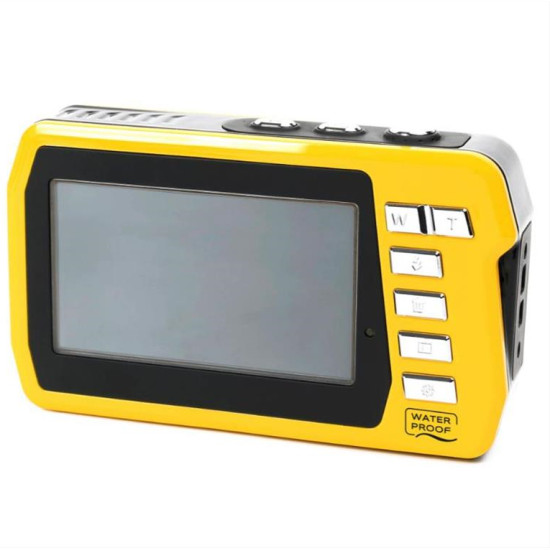 AQUAPIX WATERPROOF CAMERA W-3048 YELLOW EDGE AQUA10076 AQUAPIX WATERPROOF CAMERA W-3048 YELLOW EDGE AQUA10076