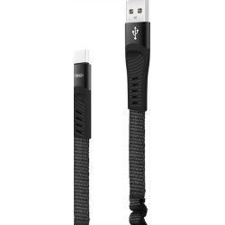XO cable NB127 USB - USB-C 1,2 m 2,1A black GSM101028 XO cable NB127 USB - USB-C 1,2 m 2,1A black GSM101028