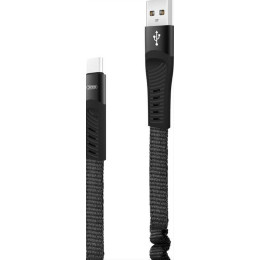 XO cable NB127 USB - USB-C 1,2 m 2,1A black GSM101028