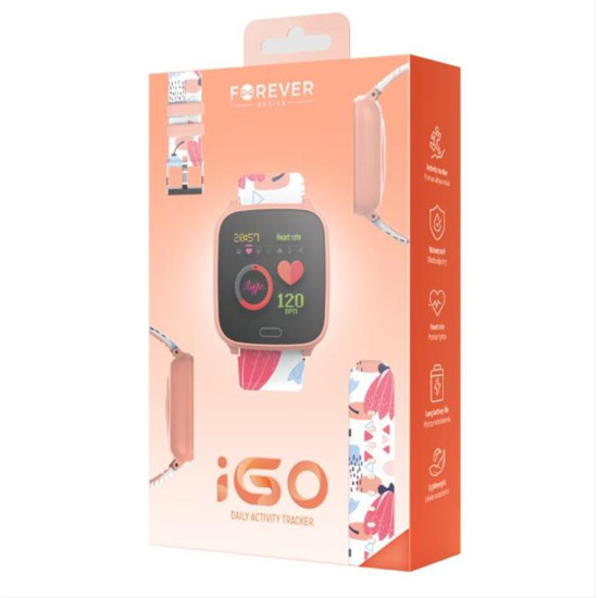 Smartwatch Forever IGO JW-100 orange GSM099131 Smartwatch Forever IGO JW-100 orange GSM099131