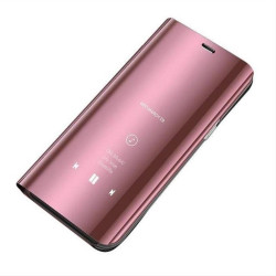 Smart Clear View Case for Huawei Y5 2019 / Honor 8S pink Smart Clear View Case for Huawei Y5 2019 / Honor 8S pink