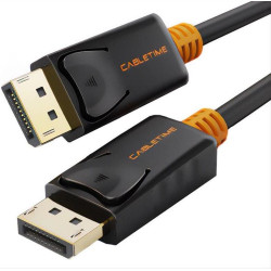 CABLETIME καλώδιο Displayport AV585, 1.2v, 4k/60hz, 3m, μαύρο CABLETIME καλώδιο Displayport AV585, 1.2v, 4k/60hz, 3m, μαύρο