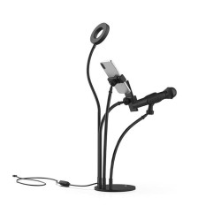 LED Ring light One Plus NR9104, 9cm, 10W, Black LED Ring light One Plus NR9104, 9cm, 10W, Black