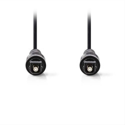 NEDIS Καλώδιο οπτικής ίνας, TosLink αρσ. - TosLink αρσ., 2m CAGP25000BK20 NEDIS Καλώδιο οπτικής ίνας, TosLink αρσ. - TosLink αρσ., 2m CAGP25000BK20