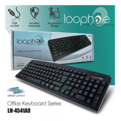 Loophole Πληκτρολόγιο USB LH-4541AO GR/EN LAYOUT