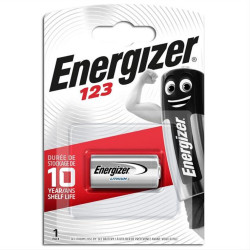ENERGIZER EL123AP Energizer μπαταρία φώτο-λιθίου σε blister 1 μπαταρίας. ENERGIZER EL123AP Energizer μπαταρία φώτο-λιθίου σε blister 1 μπαταρίας.