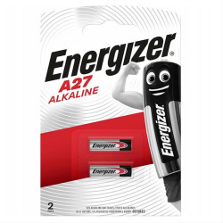 ENERGIZER A27/2ΤΕΜ Αλκαλικές μπαταρίες 12V σε blister με 2 μπαταρίες.
