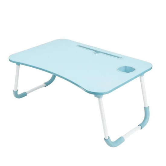Desk for laptop universal + cupholder FD-6 blue
