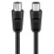 GOOBAY καλώδιο κεραίας αρσενικό σε θηλυκό 11564, <70dB, CCS, 10m, μαύρο GOOBAY καλώδιο κεραίας αρσενικό σε θηλυκό 11564, <70dB, CCS, 10m, μαύρο