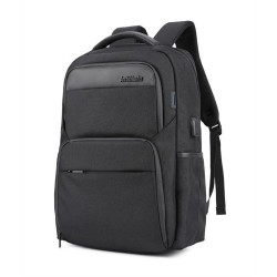 ARCTIC HUNTER τσάντα πλάτης B00113C-BK με θήκη laptop 15.6", USB, μαύρη