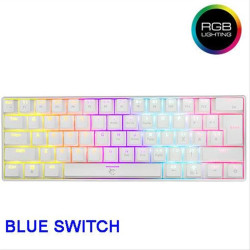 WHITE SHARK MECHANICAL KEYBOARD SHINOBI WHITE GK-2022
