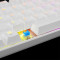 WHITE SHARK MECHANICAL KEYBOARD SHINOBI WHITE GK-2022 WHITE SHARK MECHANICAL KEYBOARD SHINOBI WHITE GK-2022