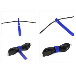 POWERTECH δεματικά καλωδίων TIES-020, τύπου velcro, 25τμχ TIES-020