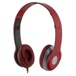 ESPERANZA STEREO AUDIO HEADPHONES TECHNO RED EH145R