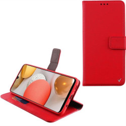 ΘΗΚΗ SAMSUNG A42 5G A426 6.6" ALLURE MAGNET BOOK STAND CLIP RED