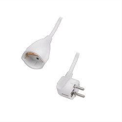 SONORA EC3W100 Προέκταση καλωδίου σούκο 3 μέτρα (3 x 1.5 mm²), σε λευκό χρώμα.