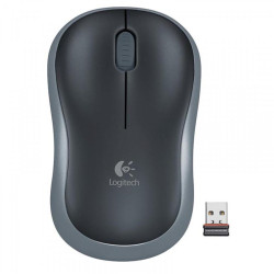 Logitech M185 Grey (Optical/Wireless/USB)