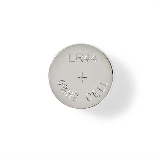 NEDIS Αλκαλικές μπαταρίες LR44, 1.5V σε καρτέλα blister 10 μπαταριών BAAKLR4410BL