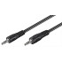 GOOBAY καλώδιο ήχου 3.5mm 50019, 3 pin stereo, 1.5m, μαύρο