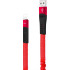 XO cable NB127 USB - Lightning 1,2 m 2,1A red GSM101025