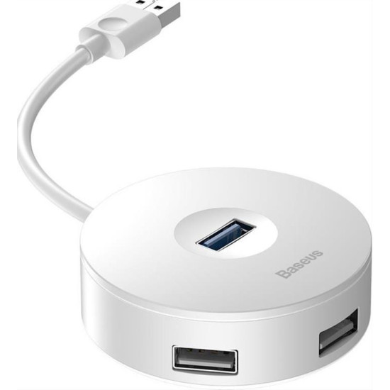 Baseus adapter HUB USB 3.0 to 4xUSB white BRA007108